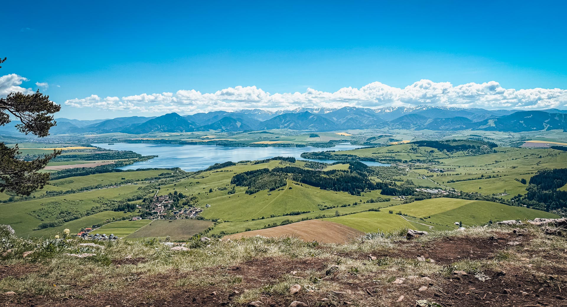 Výhled na Nízké Tatry